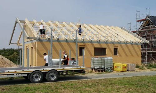 Das 450. Bio-Solar-Haus wurde gebaut Das 450. Bio-Solar-Haus