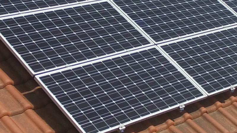 Photovoltaik-Anlage zur Stromerzeugung