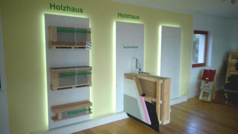 Modelle Decken- und Wandaufbau