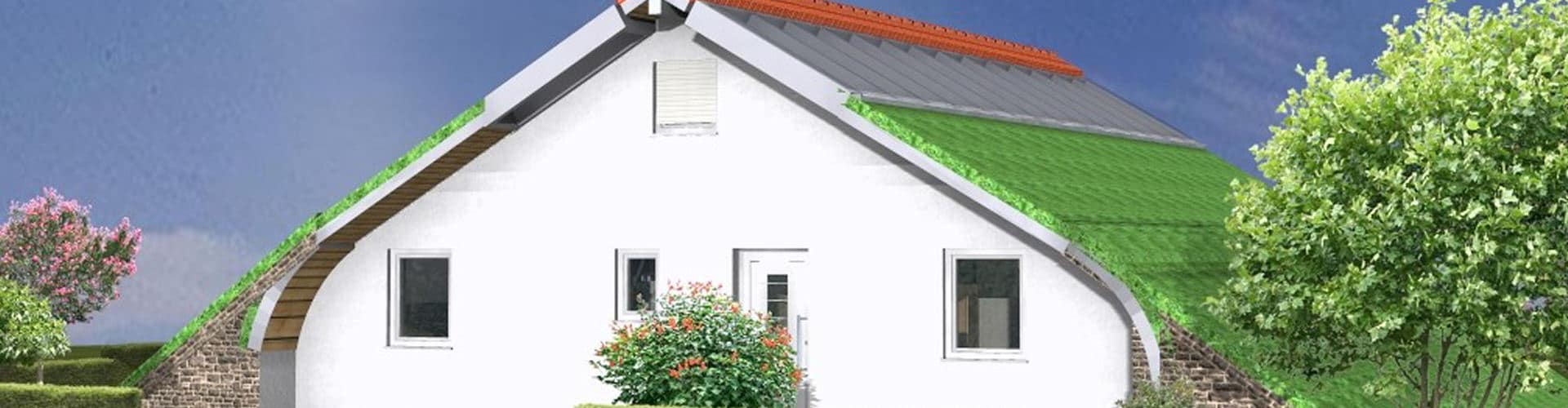 Stahlbogen Bungalow 108SB10 - Ansicht 2