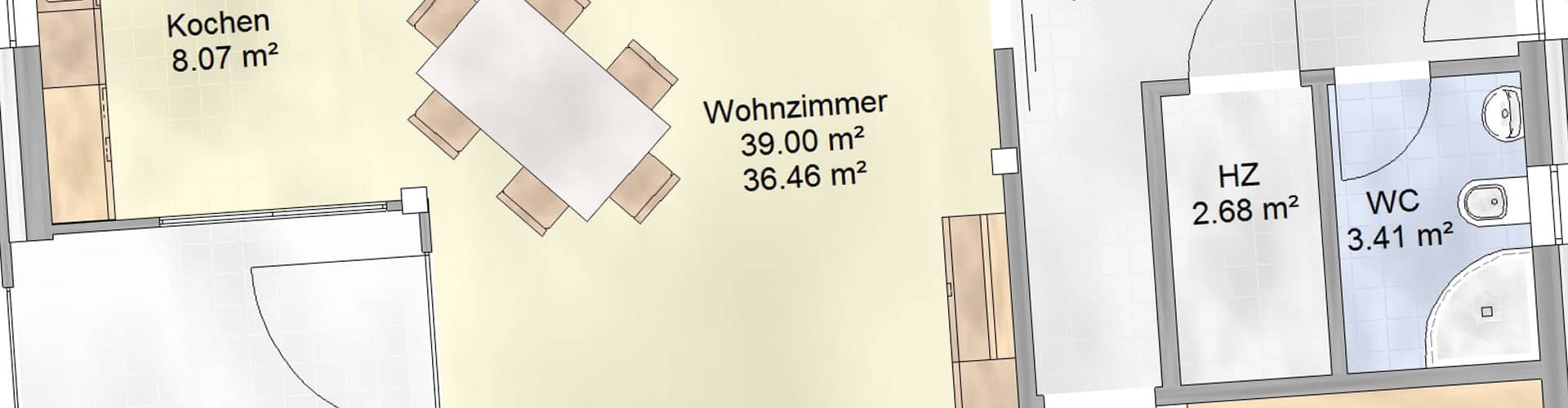 Stahlbogen Bungalow 108SB10 - Ansicht 3