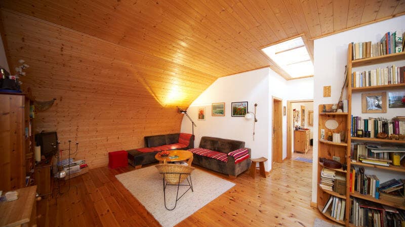 Bio-Solar-Haus der Familie Pieplow, Innenansicht