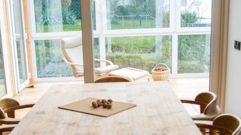 Bio-Solar-Haus der Familie Ruttmann, Innenansicht