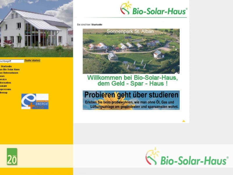 Relaunch www.bio-solar-haus.de