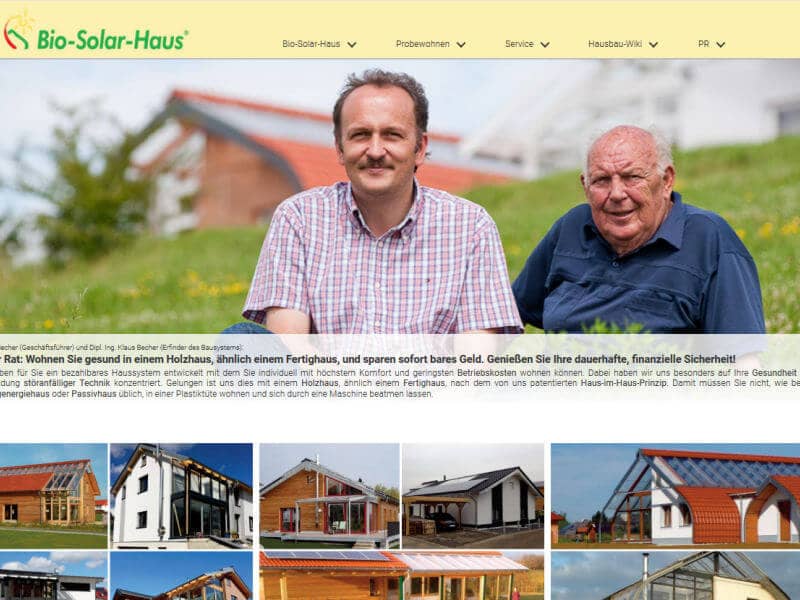 Relaunch www.bio-solar-haus.de