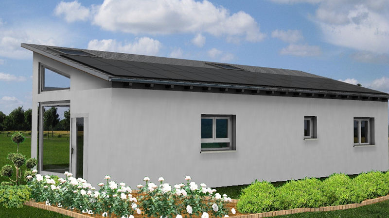 Südansicht Minihaus