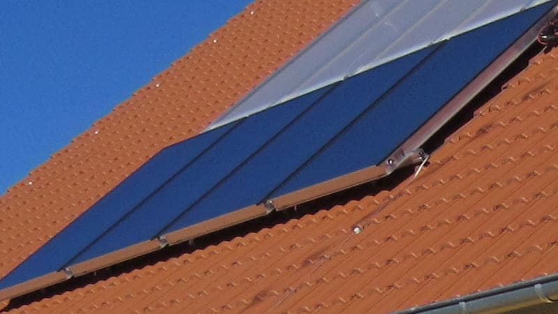 Solarthermie-Anlage