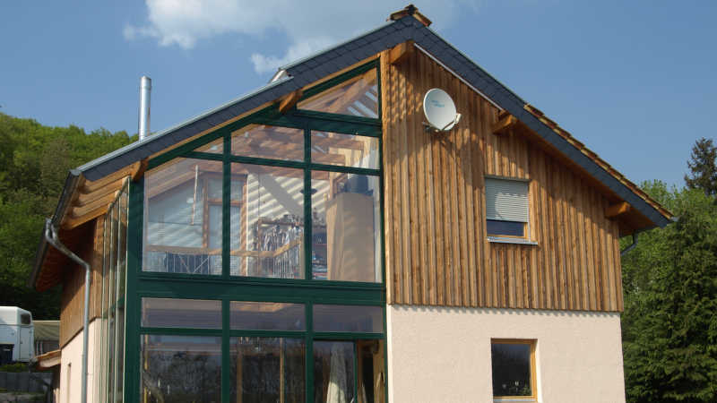 Nachhaltiges Holzhaus Nachhaltiges Holzhaus