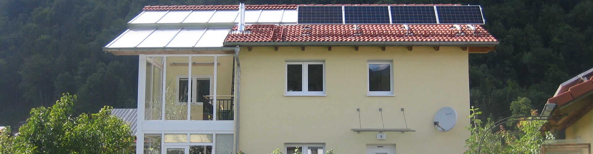 Fertighaus mit Putzfassade