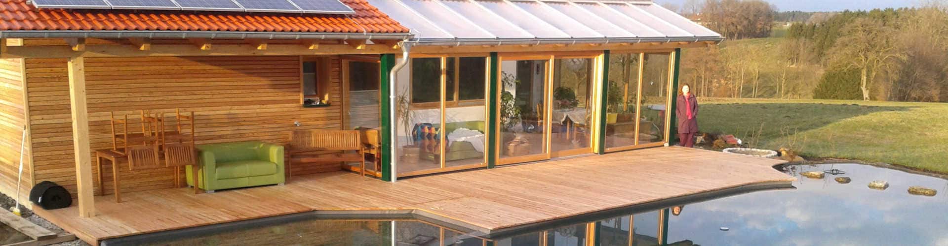 Holzhaus als Bungalow