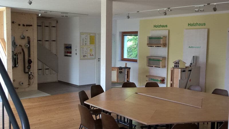 Ausstellung mit Modellen