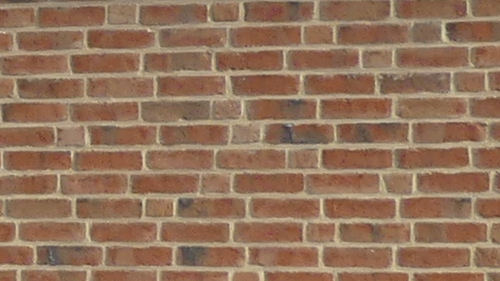 Fassade mit Klinkersteinen