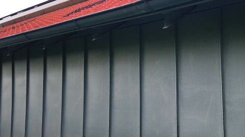 Fassade aus Metall