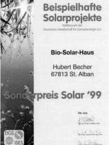 Solarpreis 1999