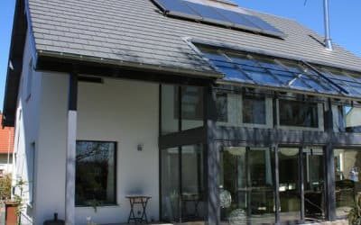 Haus mit Wintergarten Haus mit Wintergarten
