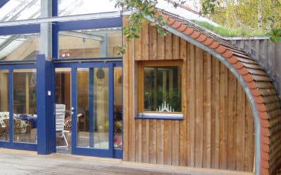 Wohnhaus aus Stahl und Holz Wohnhaus aus Stahl und Holz